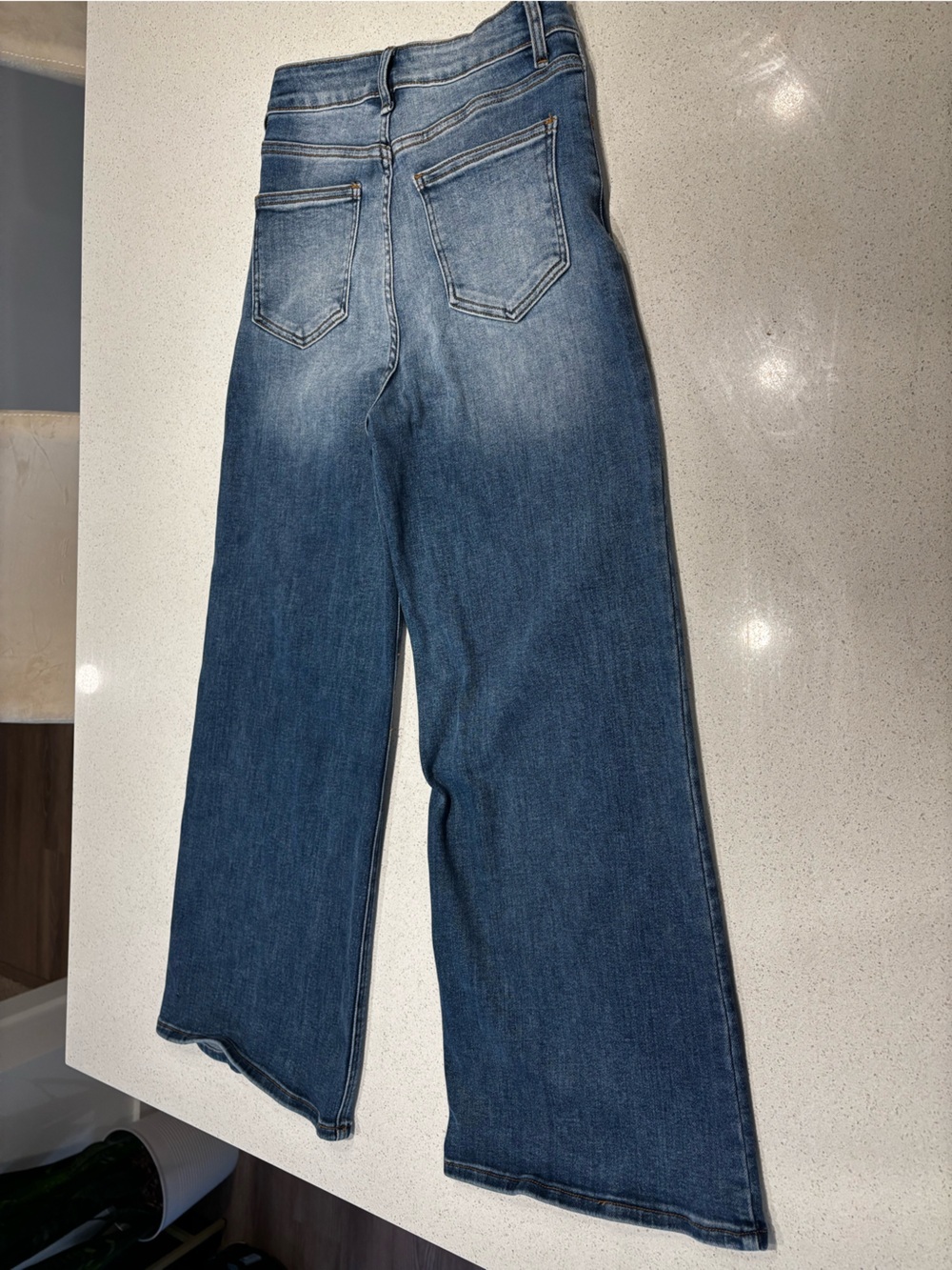 Oneso High Rise Wide Leg jeans - size 27 - Picture 4 of 8